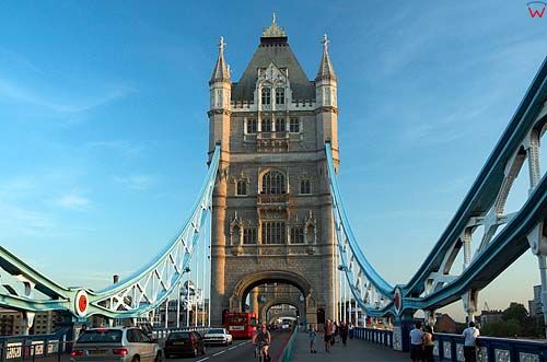 Londyn. Most Tower Bridge.